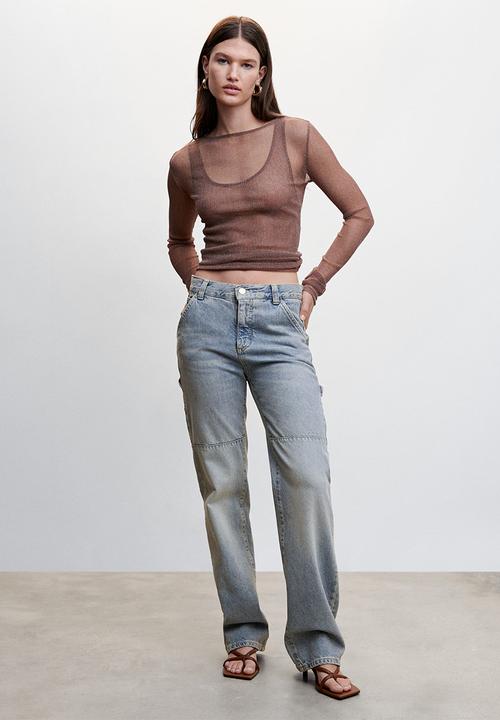 MANGO - Jeans kyomi - light faded blue