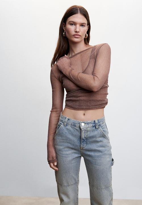 MANGO - Jeans kyomi - light faded blue