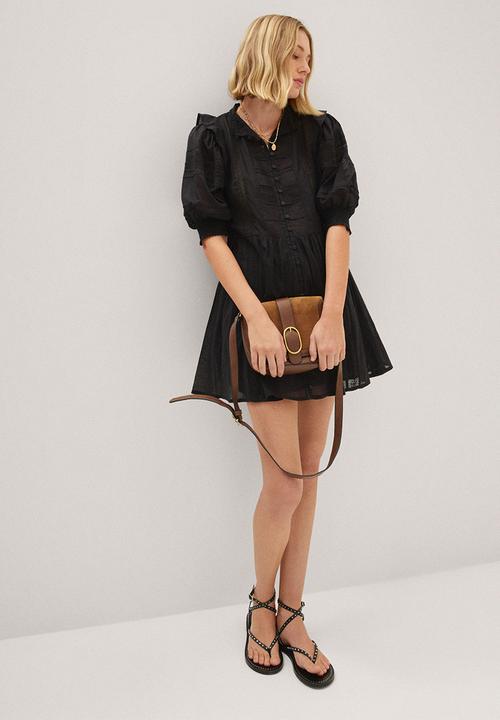 MANGO - Dress tresi - black 