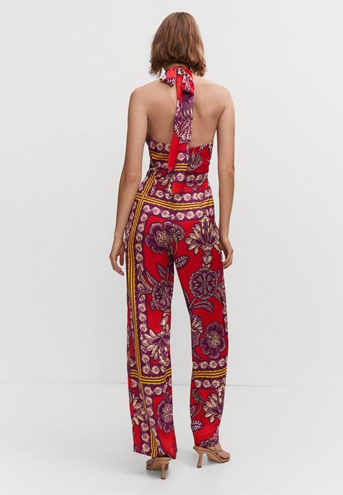 MANGO - One-piece suit cuba - red 