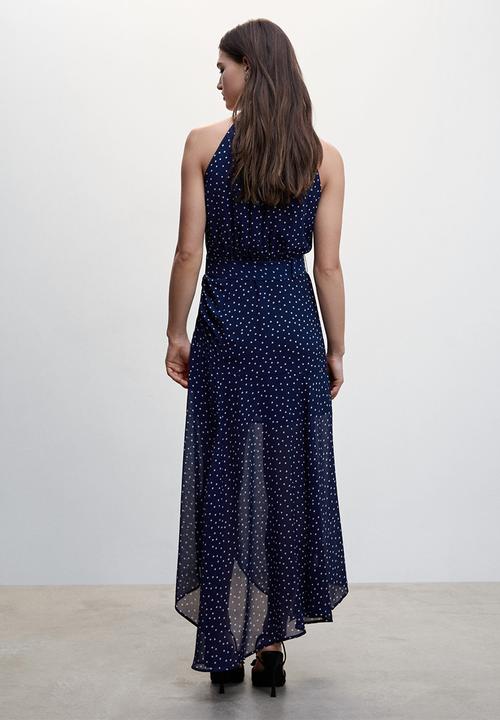 MANGO - Dress adela - mid blue