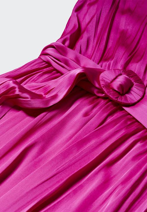 MANGO - Plus dress romina - bright pink