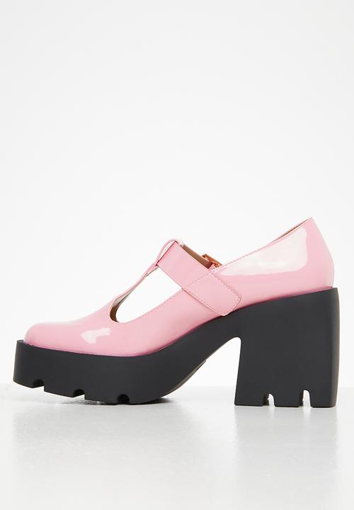 Steve Madden - Paloma heel - pink pat