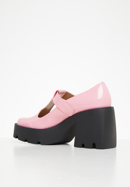 Steve Madden - Paloma heel - pink pat