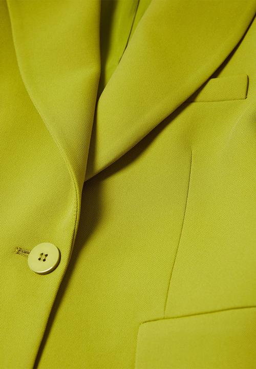 MANGO - Blazer paul - green