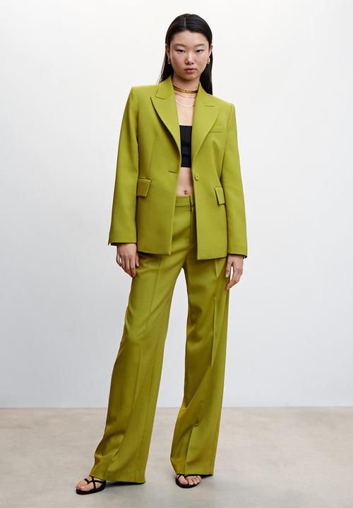 MANGO - Blazer paul - green