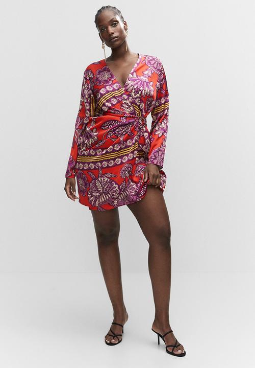 MANGO - Plus dress cuba - red
