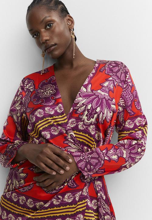 MANGO - Plus dress cuba - red