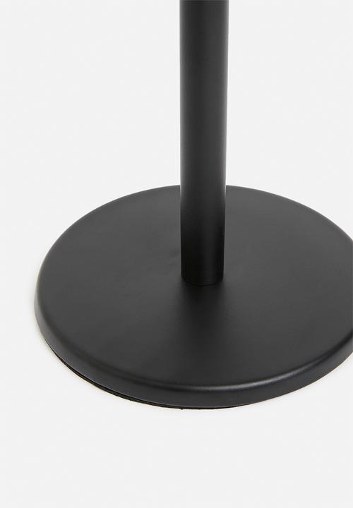 Excellent Houseware - Kitchen towel holder - black
