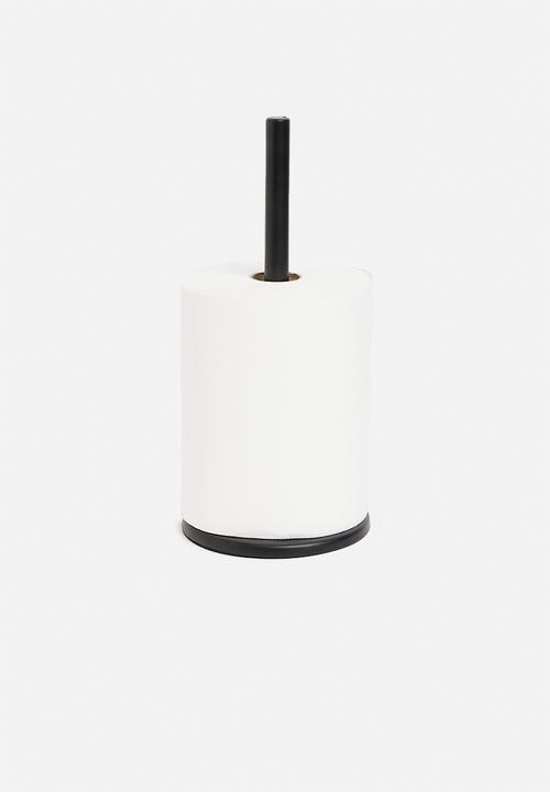 Excellent Houseware - Kitchen towel holder - black