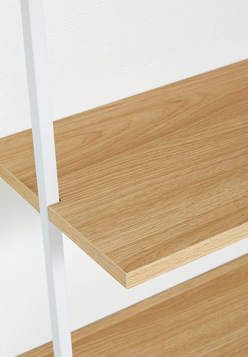 Sixth Floor - Harper 5 shelf unit - white