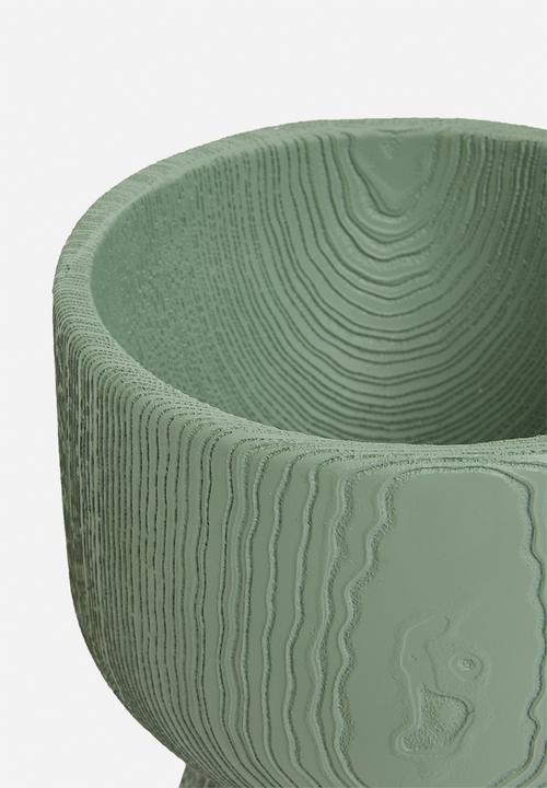 Present Time - Plant pot tam tam large - jungle green