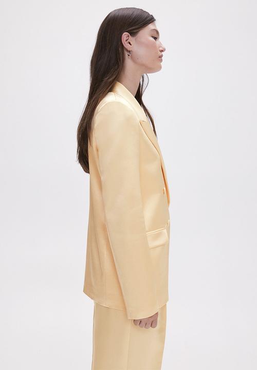 MANGO - Blazer nico - light pastel yellow 