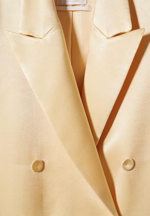MANGO - Blazer nico - light pastel yellow 