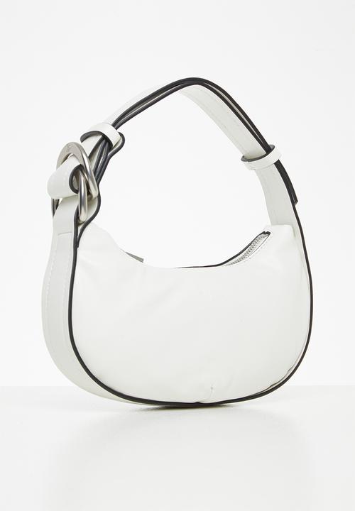 Calvin Klein - Crescent mini pu - ivory
