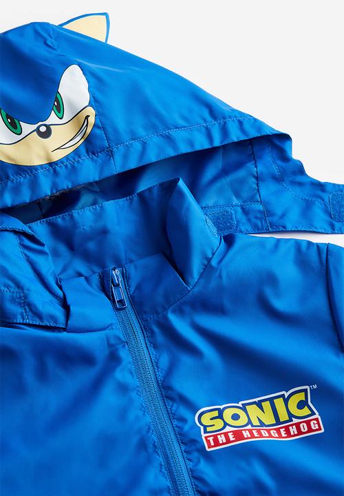 H&M - Print-motif windbreaker - bright blue sonic the hedgehog