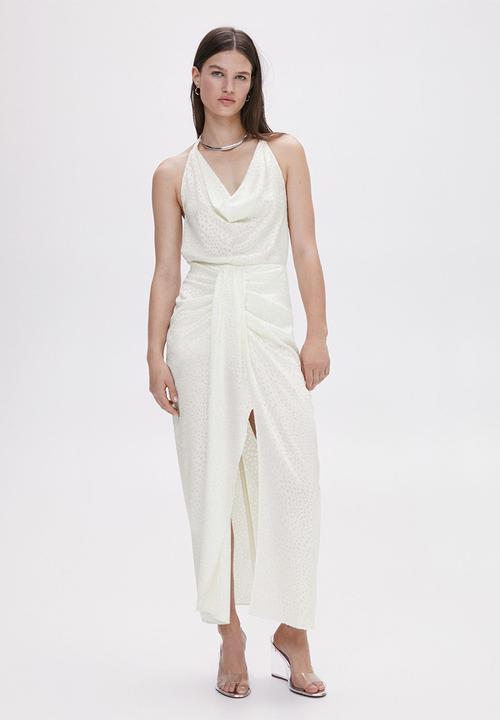 MANGO - Skirt sky - light beige