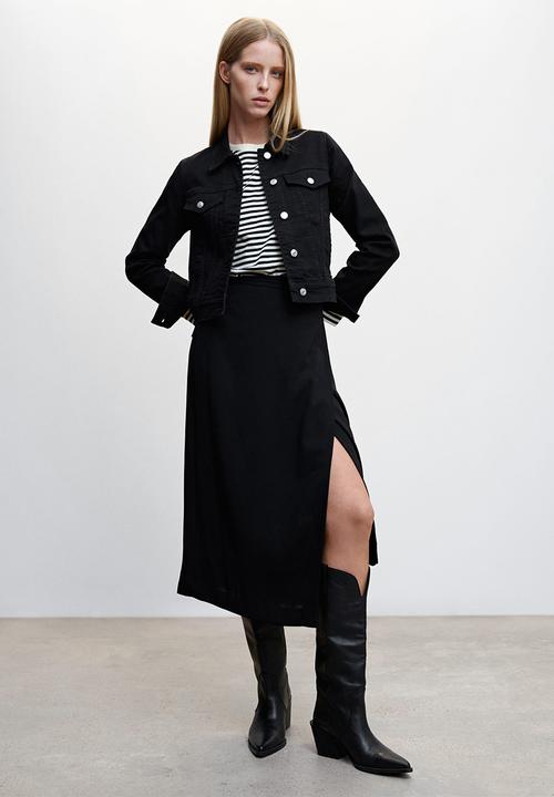 MANGO - Jacket vicky - black