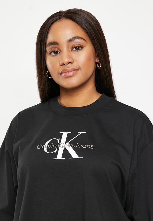 Calvin Klein - Plus archival monologo tee - ck black