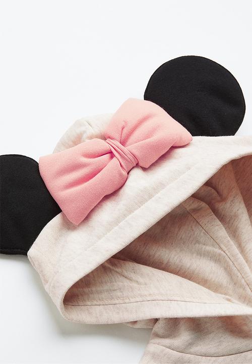 H&M - 2-piece printed set - light beige marl minnie mouse 