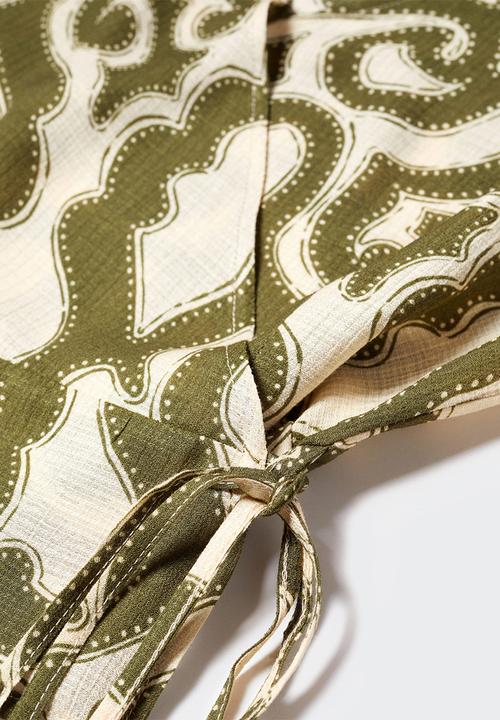 MANGO - Blouse tour - green