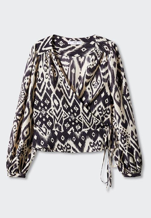 MANGO - Blouse tour - black