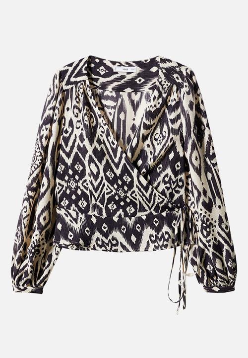 MANGO - Blouse tour - black