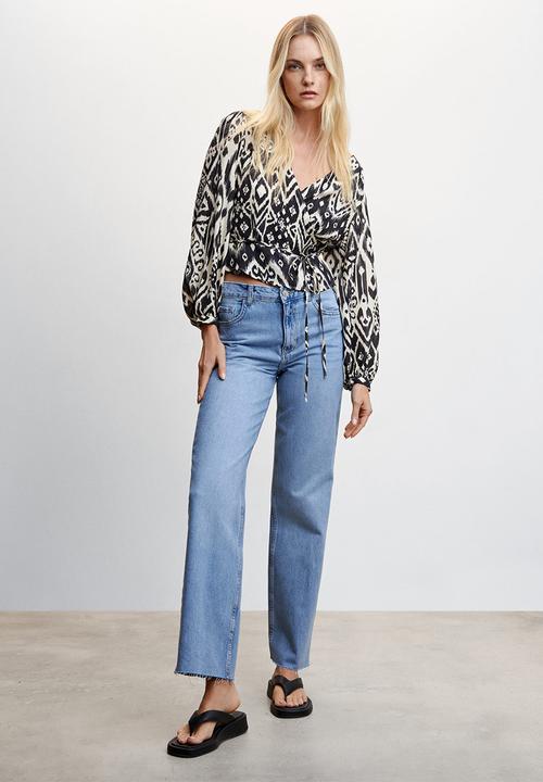 MANGO - Blouse tour - black