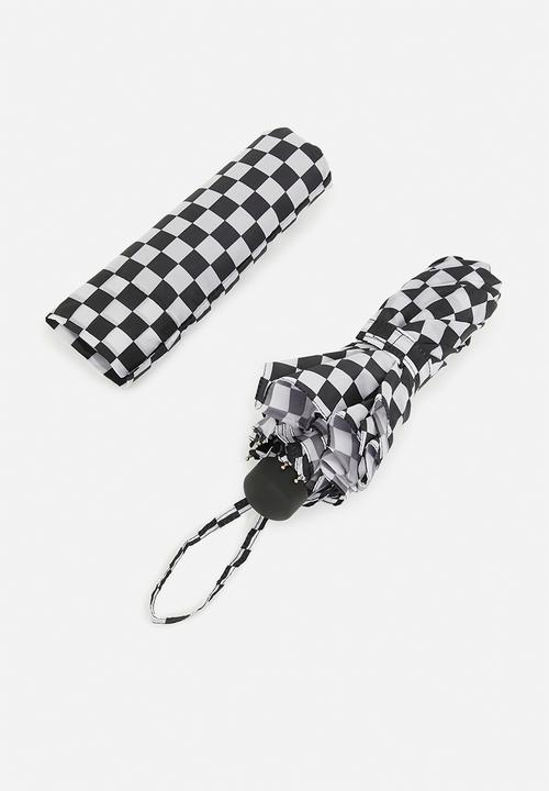 H&M - Umbrella - white & black