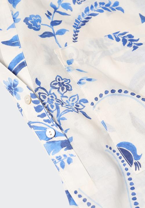 MANGO - Blouse ile - natural