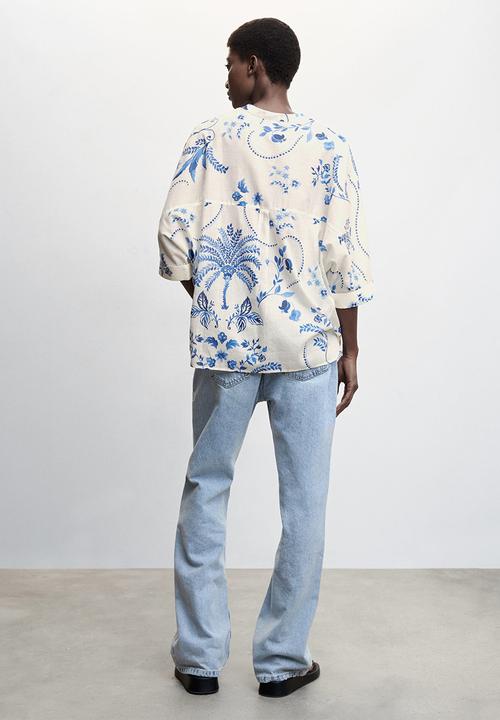 MANGO - Blouse ile - natural