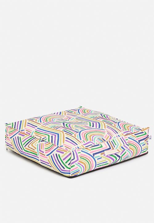 Sixth Floor - Vanillo large floor cushion- multi