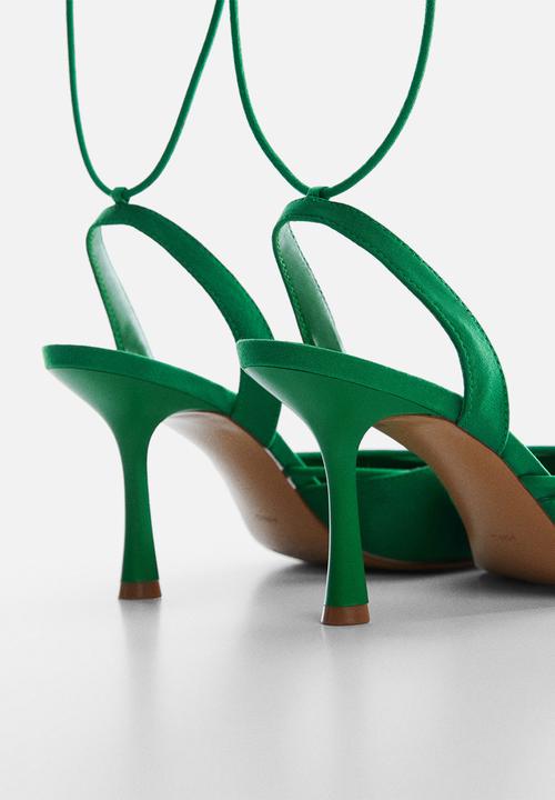 MANGO - Lau court heel - green