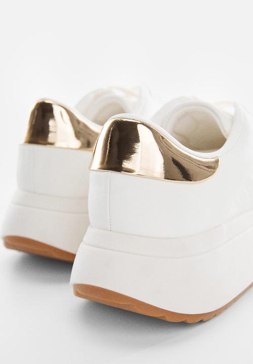 MANGO - Drop sneaker - white