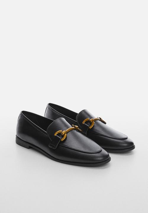 MANGO - Casino loafer - black