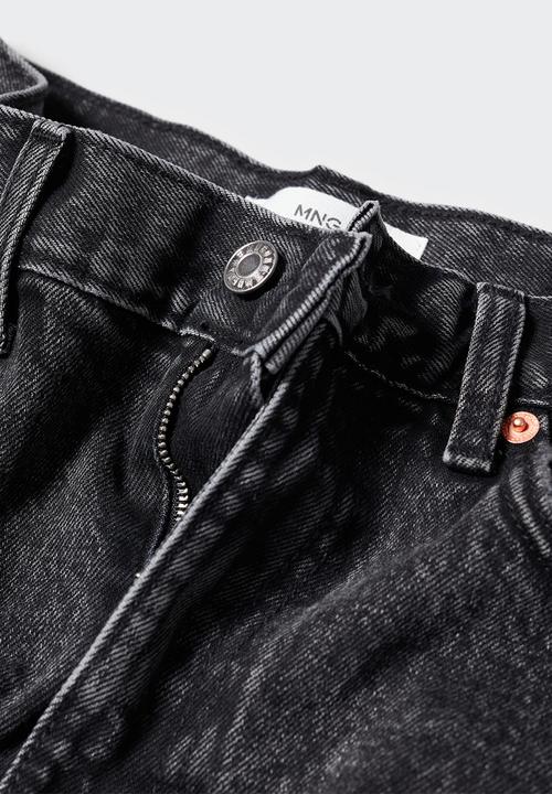 MANGO - Skirt hailey - charcoal