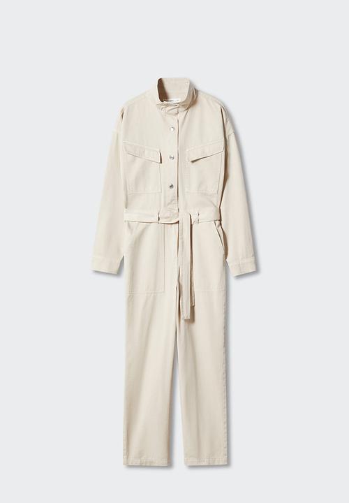 MANGO - One-piece suit harper - light beige