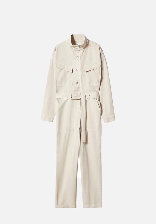 MANGO - One-piece suit harper - light beige