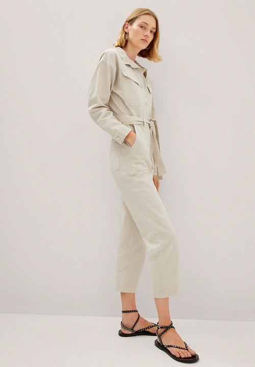 MANGO - One-piece suit harper - light beige