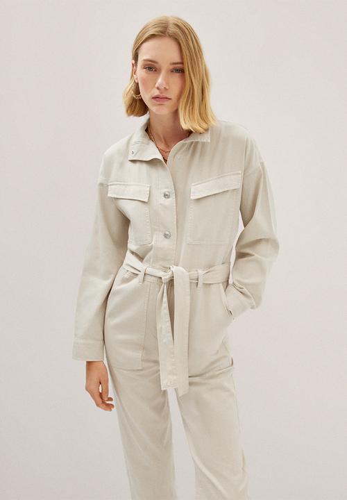 MANGO - One-piece suit harper - light beige