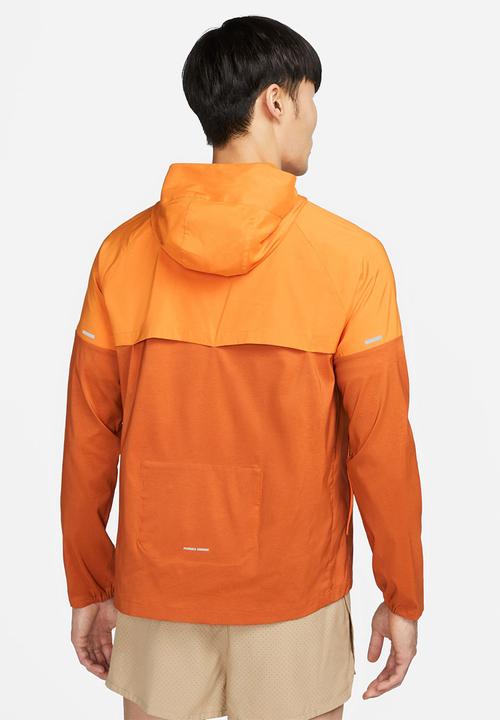 Nike - M nike rpl uv windrunner jacket - monarch/dark russet/reflective silv