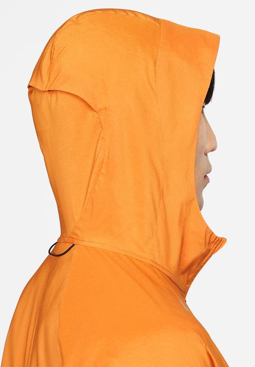 Nike - M nike rpl uv windrunner jacket - monarch/dark russet/reflective silv