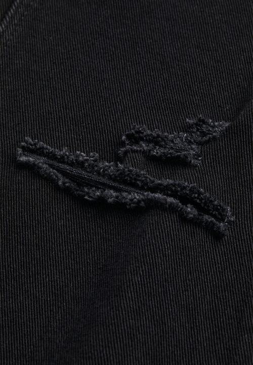 H&M - Comfort stretch flare fit high jeans - black
