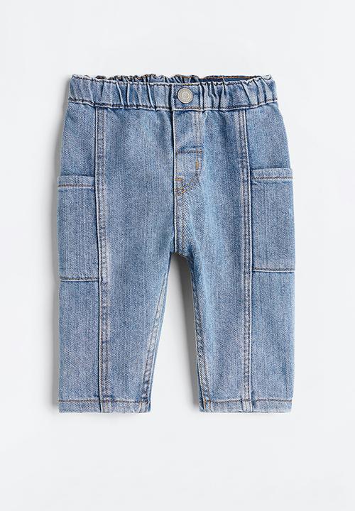 H&M - Relaxed fit jeans - light denim blue
