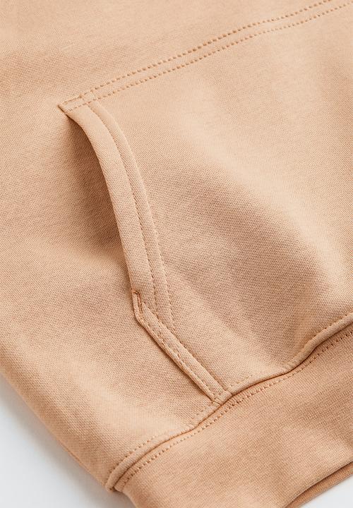 H&M - Oversized printed hoodie - beige/garfield