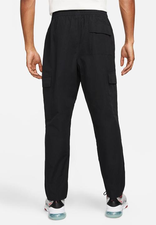 Nike - M nike club cargo woven pant - black/white