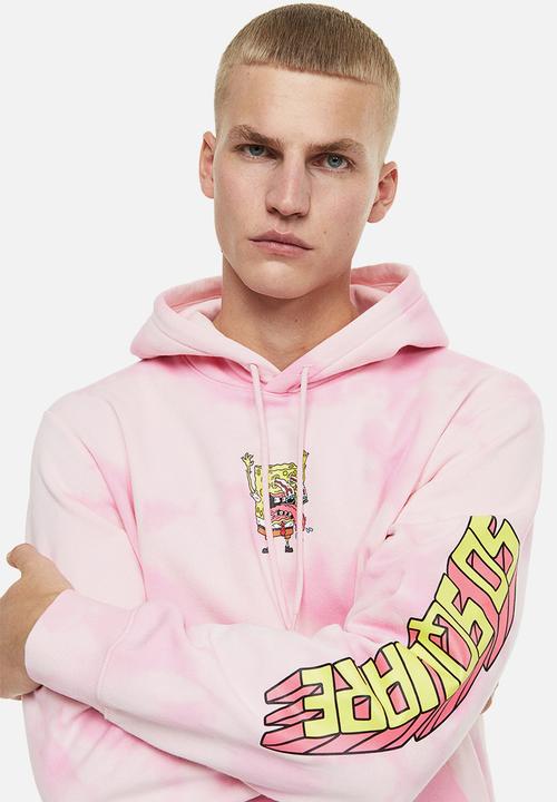 H&M - Regular fit hoodie - pink spongebob squarepants 