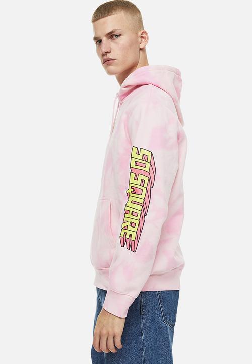 H&M - Regular fit hoodie - pink spongebob squarepants 