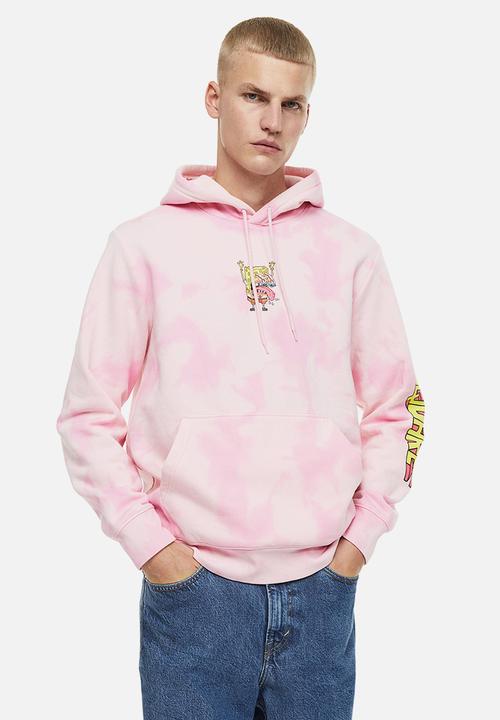 H&M - Regular fit hoodie - pink spongebob squarepants 