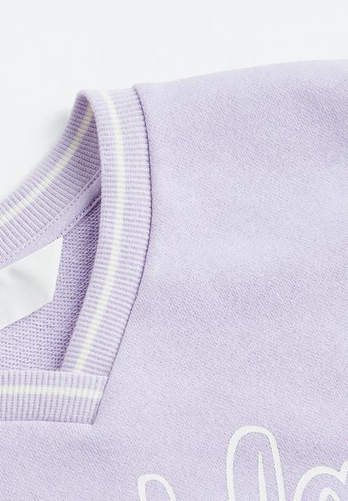 H&M - Boxy-style sweatshirt - light purple/auckland 